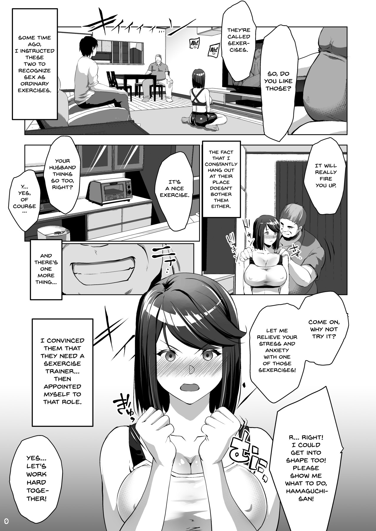 Hentai Manga Comic-I Hypnotized A Housewife And Got Her Pregnant-Read-8